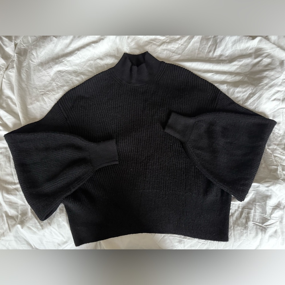 Banana Republic Black Turtleneck Sweater